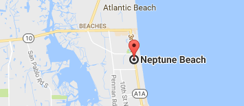 Google Map Neptune Beach, FL