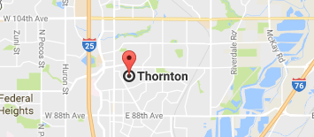 Google Map Thornton, CO