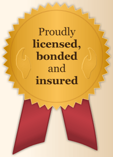 Licensed, Bonded and insured