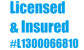 Licensed and insured company